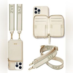 iPhone 13 Pro Max Crossbody Wallet Case